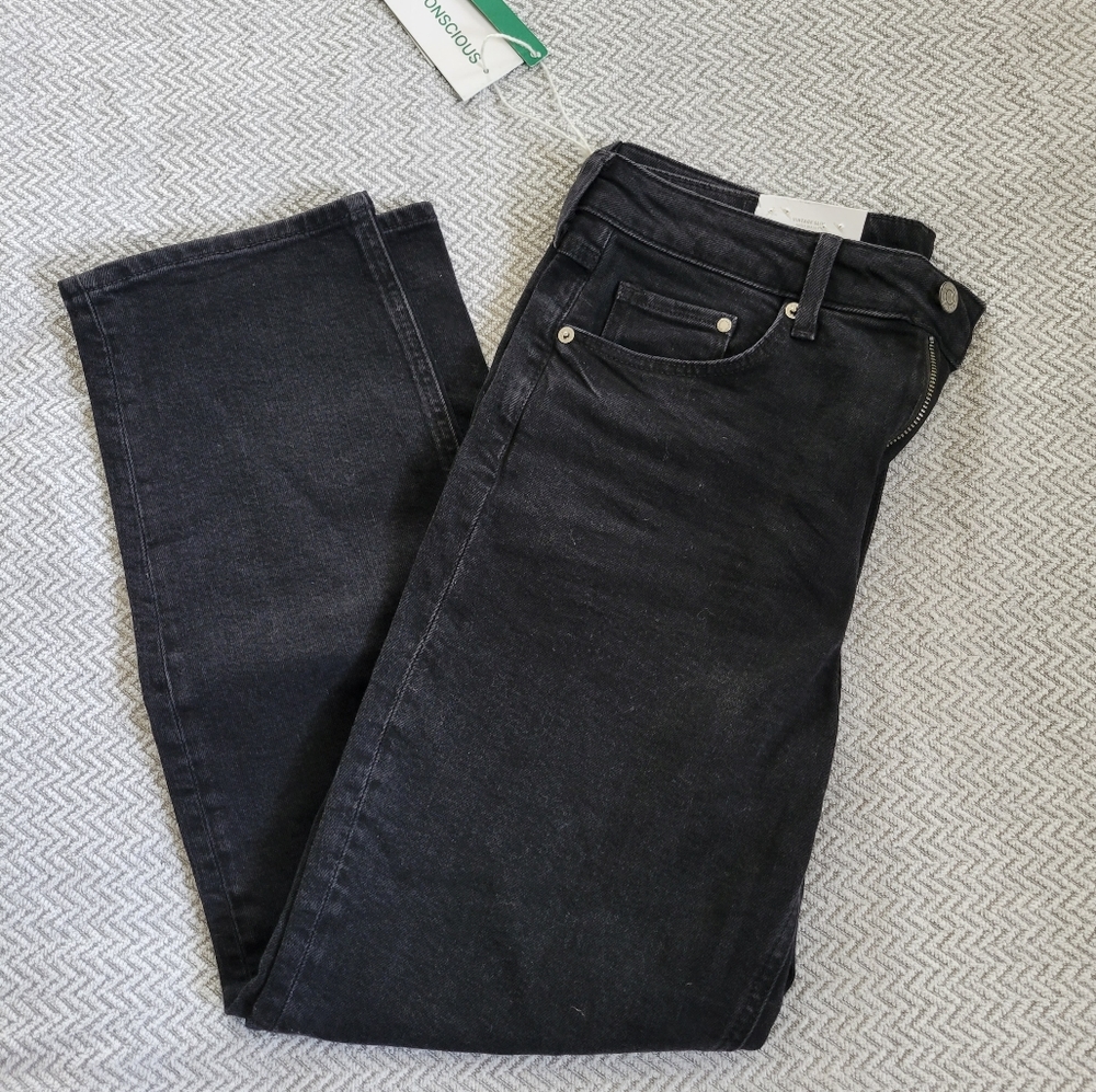 NWT- H&M Black Denim Jeans